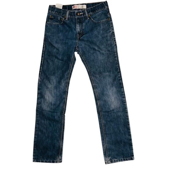 Boy's 511 Levi's Skinny Stretch Denim Jeans Size 16 R (28w x 28L) - Picture 1 of 4